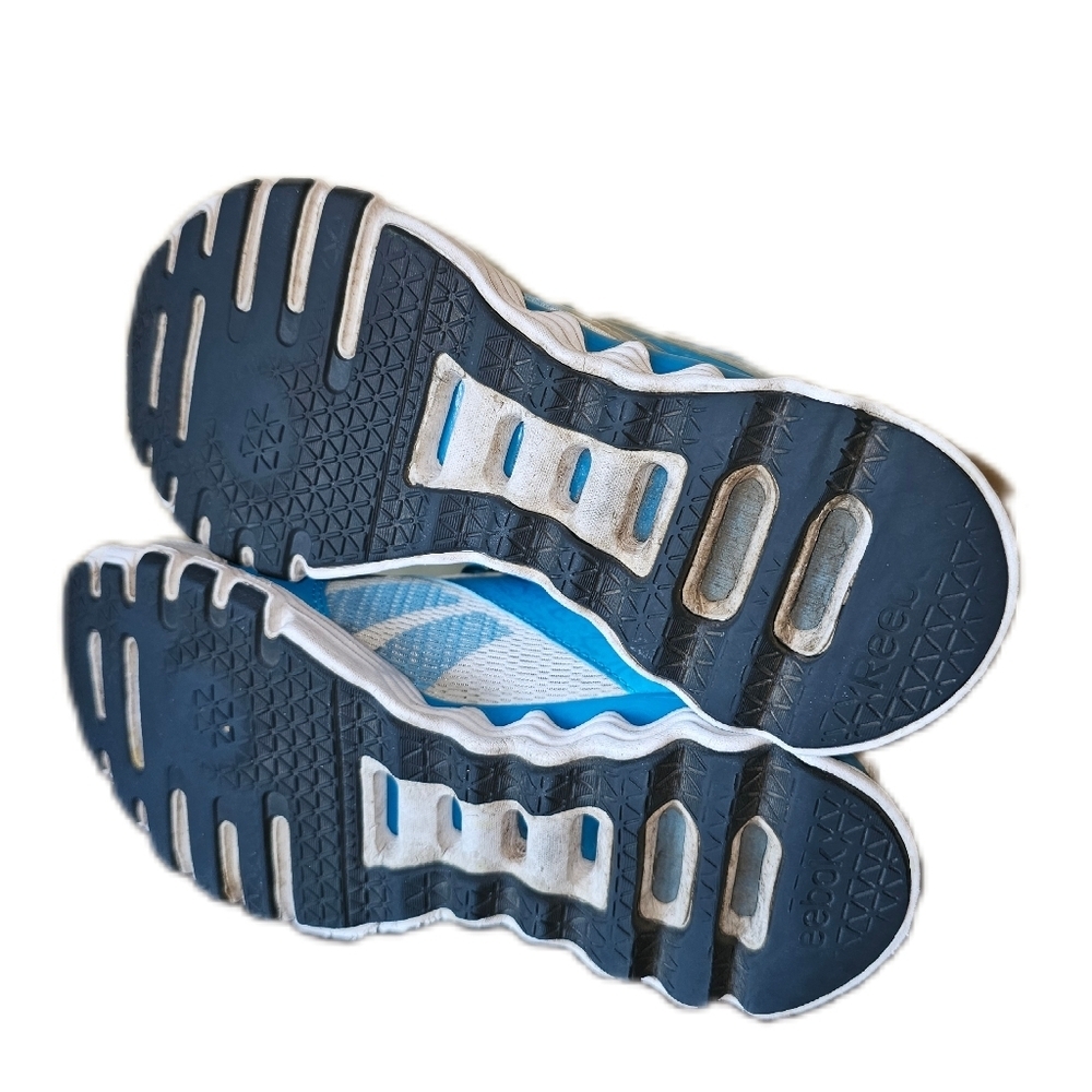REEBOK VIBETECH Womens Running Training‎ Shoes Size 6 White/Blue - Picture 7 of 8